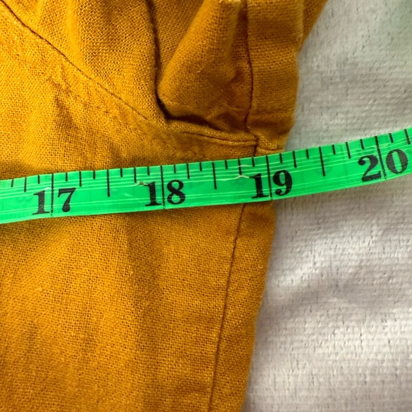 Universal Thread Mustard Button-Up Dress - Picture 16 of 16